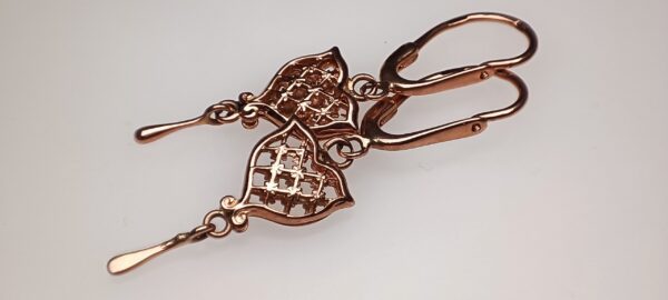 Traumhafte russische Vintage Ohrringe 585 Gold 14 k (für Vera)